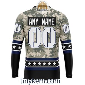 Customized Dallas Cowboys Veteran Camo Stars Tshirt Hoodie Sweatshirt2B5 7yp2X