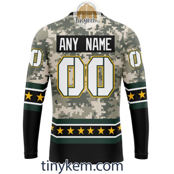 Customized Green Bay Packers Veteran Camo Stars Tshirt, Hoodie, Sweatshirt