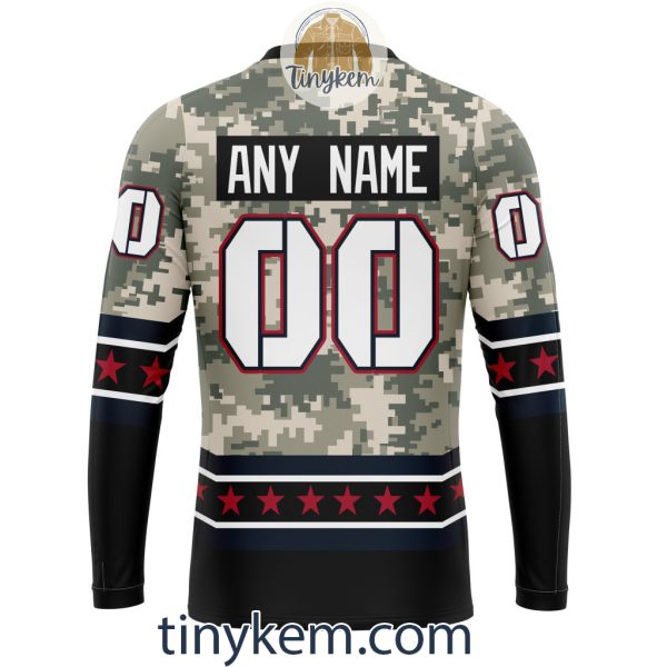 Customized Houston Texans Veteran Camo Stars Tshirt, Hoodie, Sweatshirt