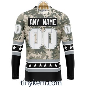 Customized Las Vegas Raiders Veteran Camo Stars Tshirt Hoodie Sweatshirt2B5 AHy0Q