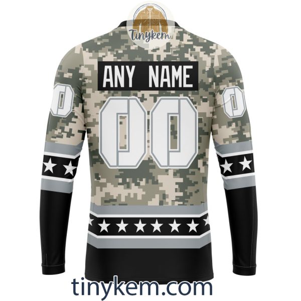 Customized Las Vegas Raiders Veteran Camo Stars Tshirt, Hoodie, Sweatshirt