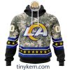 Customized Los Angeles Chargers Veteran Camo Stars Tshirt, Hoodie, Sweatshirt