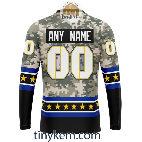 Customized Los Angeles Rams Veteran Camo Stars Tshirt, Hoodie, Sweatshirt