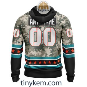 Customized Miami Dolphins Veteran Camo Stars Tshirt Hoodie Sweatshirt2B3 5fBxj