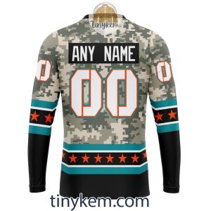 Customized Miami Dolphins Veteran Camo Stars Tshirt Hoodie Sweatshirt2B5 hHL5d