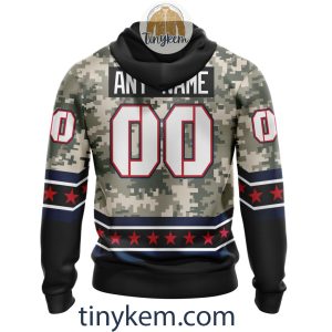 Customized New England Patriots Veteran Camo Stars Tshirt Hoodie Sweatshirt2B3 88ZiJ