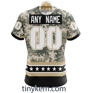 Customized New Orleans Saints Veteran Camo Stars Tshirt Hoodie Sweatshirt2B7 xYGiX
