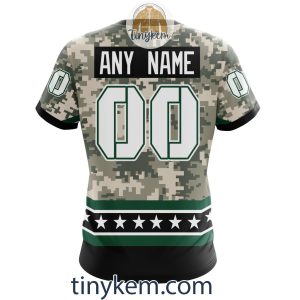 Customized New York Jets Veteran Camo Stars Tshirt Hoodie Sweatshirt2B7 OBGIa