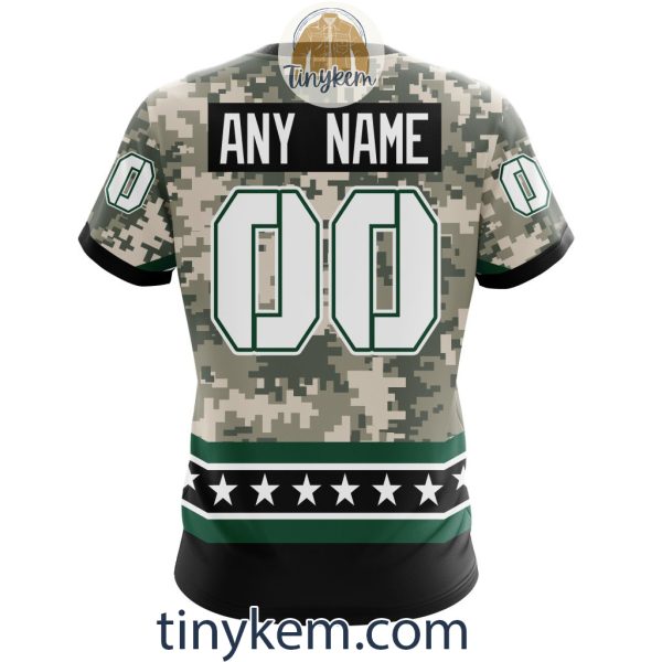 Customized New York Jets Veteran Camo Stars Tshirt, Hoodie, Sweatshirt