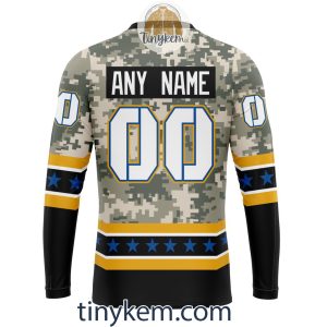 Customized Pittsburgh Steelers Veteran Camo Stars Tshirt Hoodie Sweatshirt2B5 1upic