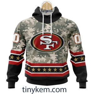 San Francisco 49ers Autism Tshirt, Hoodie With Customized Design For Awareness Month