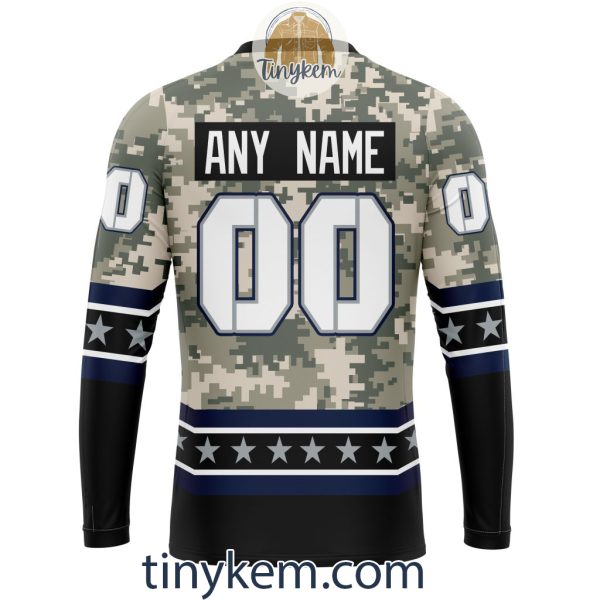 Customized Seattle Seahawks Veteran Camo Stars Tshirt, Hoodie, Sweatshirt