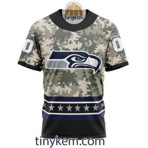 Customized Seattle Seahawks Veteran Camo Stars Tshirt Hoodie Sweatshirt2B6 Lixar