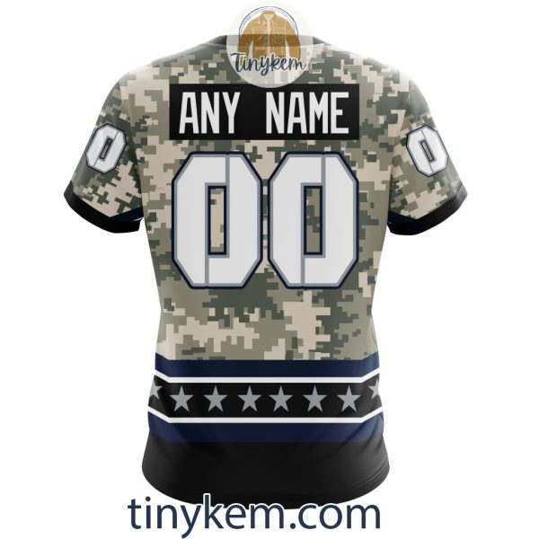 Customized Seattle Seahawks Veteran Camo Stars Tshirt, Hoodie, Sweatshirt