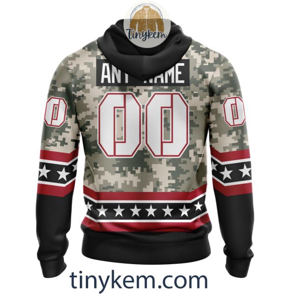 Customized Tampa Bay Buccaneers Veteran Camo Stars Tshirt, Hoodie, Sweatshirt