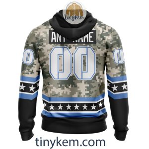 Customized Tennessee Titans Veteran Camo Stars Tshirt Hoodie Sweatshirt2B3 9QPJH