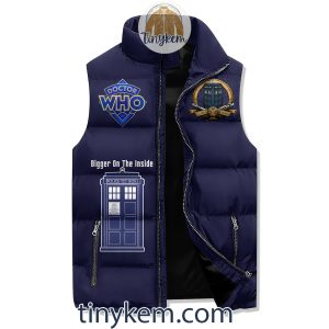 Doctor Who Puffer Sleeveless Jacket2B2 6kDTD