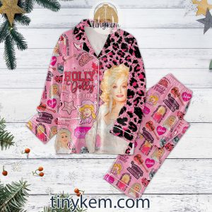 Dolly Parton Pajamas Set: Have A Holly Dolly Christmas