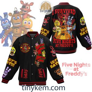 Five Nights At Freddy’s Baseball Jacket