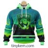 Los Angeles Kings With Special Northern Light Design 3D Hoodie, Tshirt