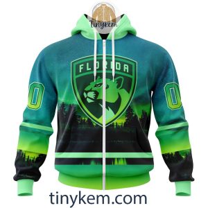 Florida Panthers With Special Northern Light Design 3D Hoodie Tshirt2B2 wGTXn