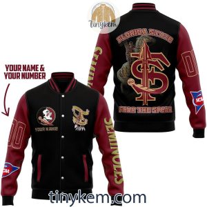 Florida State Seminoles Customized Puffer Sleeveless Jacket