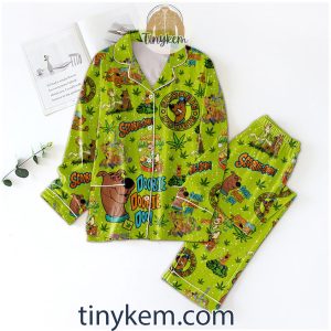 Funny Scooby Doo Scoobie Doobie Pajamas Set2B3 drIju