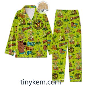 Funny Scooby Doo Scoobie Doobie Pajamas Set2B4 Bk3MJ