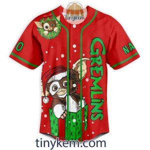 Gremlins Christmas Customized Baseball Jersey2B2 IQreU