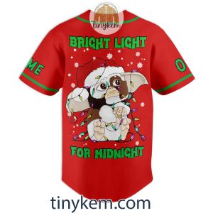 Gremlins Christmas Customized Baseball Jersey2B3 DWtWK