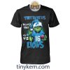 Grinch Eagles Tshirt: They Hate Us Because They Aint Us