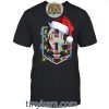 Green Bay Packers With Santa Hat And Christmas Light Shirt