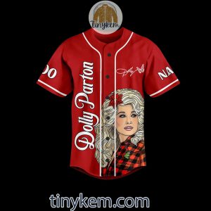 Holly Dolly Christmas Customized Baseball Jersey For Dolly Parton Fans2B2 9XUen