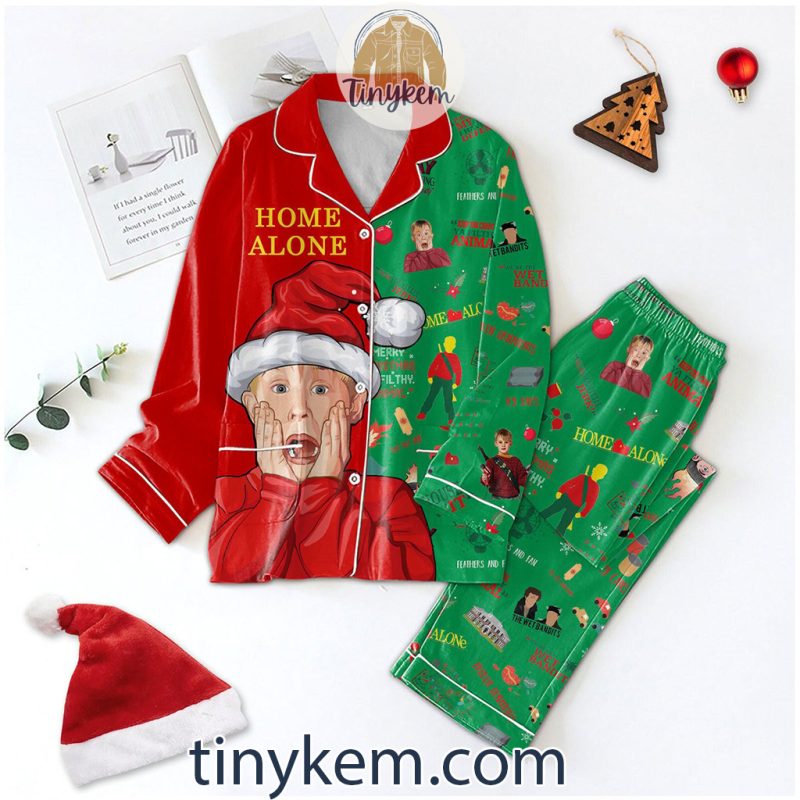 Home Alone Movie Christmas Pajamas Set - Tinykem