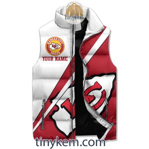 Kansas City Customized Puffer Sleeveless Jacket Chiefs Kingdom2B2 AOOOP