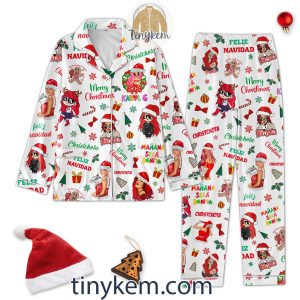 Karol G Bichota Christmas Pajamas Set2B2 XjHfB