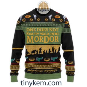 Lord Of The Rings Ugly Sweater, Christmas Gift For Loved One