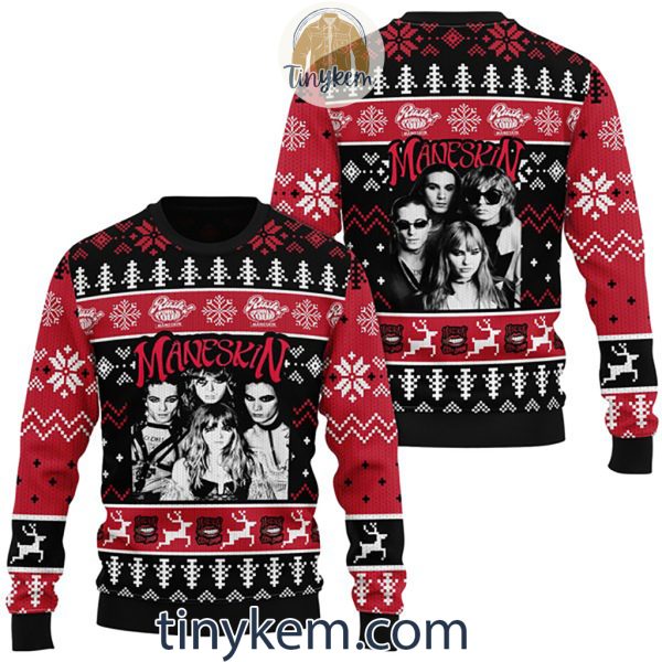 Maneskin Rush Ugly Christmas Sweater