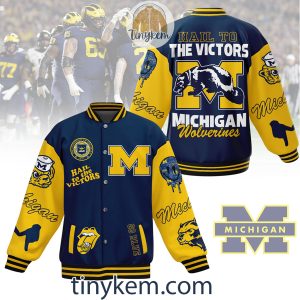 Michigan Wolverines Baseball Jacket: Hail To The Victors