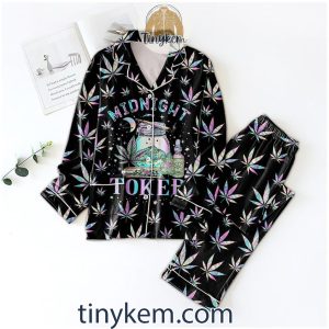 Midnight Toker Funny Weed Pajamas Set2B3 Q2KlD