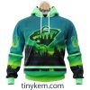 Los Angeles Kings With Special Northern Light Design 3D Hoodie, Tshirt