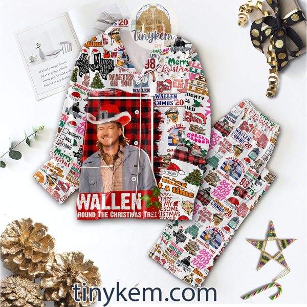 Morgan Wallen Christmas Pajamas Set