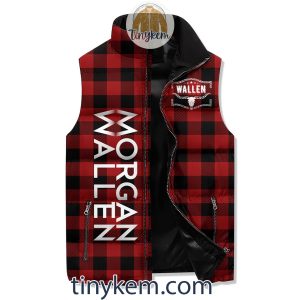 Morgan Wallen Puffer Sleeveless Jacket All I Want For Christmas Is2B3 15bDr