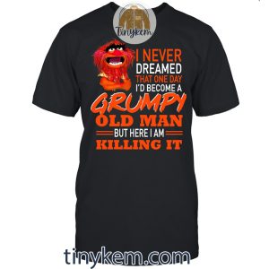 Muppets Grumpy Old Man Tshirt Gift For Him