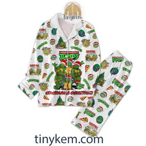 Ninja Turtle Christmas Pajamas Set2B2 MChmy