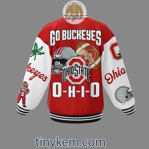 Ohio State Buckeyes Baseball Jacket Go Buckeyes2B3 CLFVG