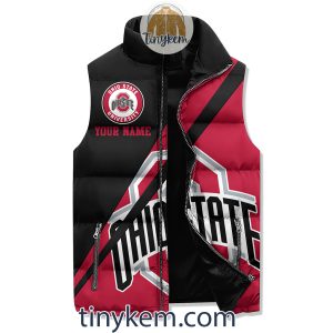 Ohio State Buckeyes Customized Puffer Sleeveless Jacket2B3 cDw4V