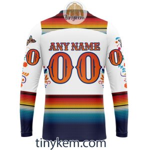 Ottawa Senators With Dia De Los Muertos Design On Custom Hoodie Tshirt2B5 IYYec