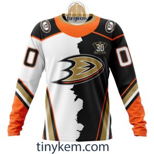 Personalized Anaheim Ducks Home Mix Away Kits 2023 Hoodie Tshirt Sweatshirt2B4 aLFdS