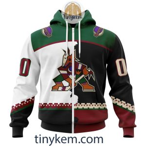 Personalized Arizona Coyotes Home Mix Away Kits 2023 Hoodie Tshirt Sweatshirt2B2 NRVCm